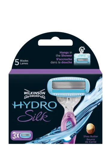 Wilkinson Hydro Silk zapasowe ostrza do maszynki do golenia dla kobiet 3 szt.