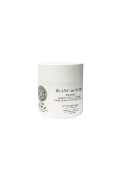 Natura Siberica Blanc De Noirs Radiance Night Face Cream rozwietlajcy krem do twarzy na noc 50 ml
