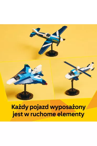 LEGO Creator 3 w 1 Statek powietrzny: samolot wy�cigowy 31160