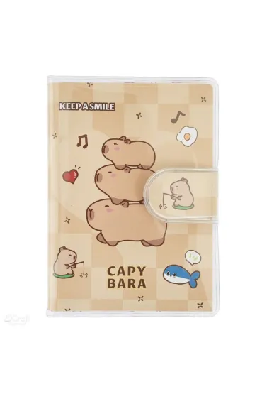 Notes A7 z zamkni�ciem Kapibara 70 kartek