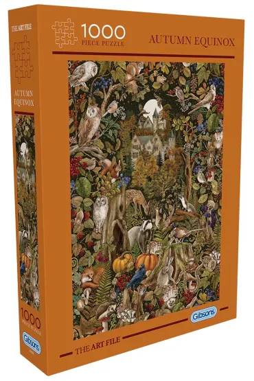 Puzzle 1000 R�wnonoc jesienna 113707 Gibsons