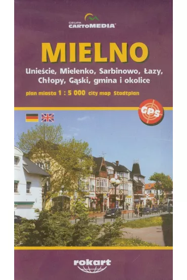 Mielno plan miasta 1:5 000