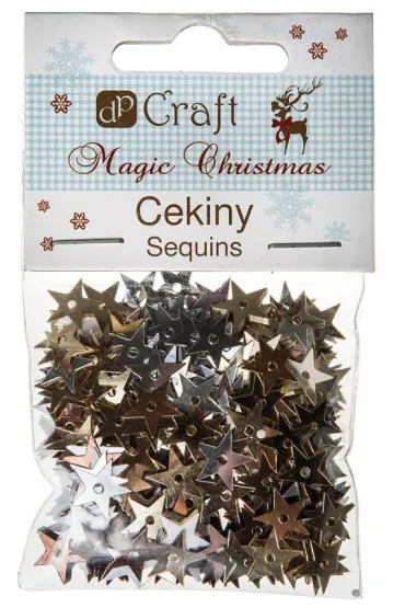 dpCraft Cekiny gwiazdki, 10 g (DPCE-001)