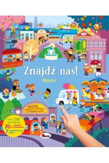 KSIAZECZKA EDUK 240X280 ZNAJDZ NAS MIASTO DZWAWM - Natalia Kawa�ko-Dzikowska