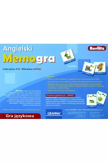 Angielski MEMOGRA