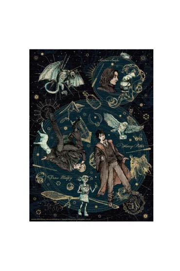 Puzzle 500 el. Harry Potter. Devoted. Legend Dodo