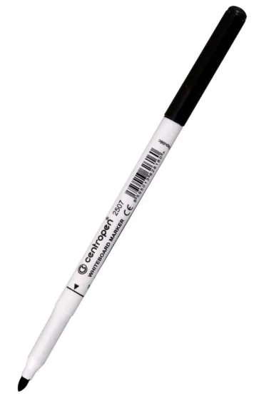 Centropen Marker sucho�cieralny czarny 1-2mm 2507