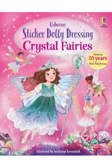 Sticker Dolly Dressing Crystal Fairies - Fiona Watt