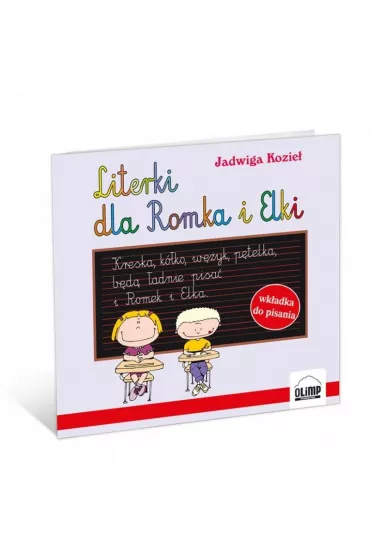 Literki dla Romka i Elki - Jadwiga Kozie�