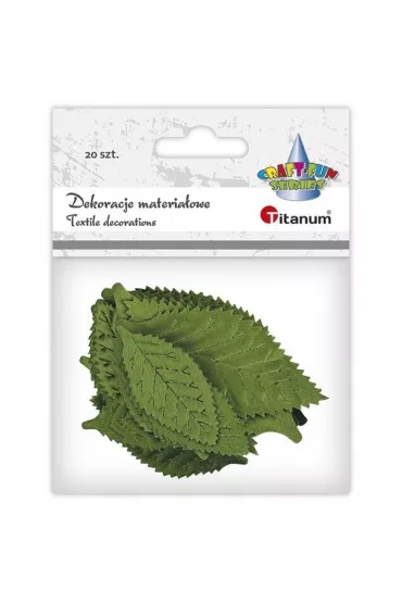 Titanum Materia�owe li�cie zielone 20 szt.