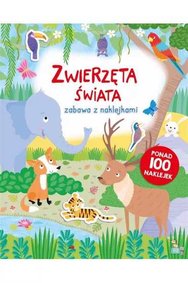 Zwierz�ta �wiata. Zabawa z naklejkami