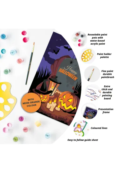 Malowanie po numerach CreArt - Halloweenowy nastr�j Ravensburger