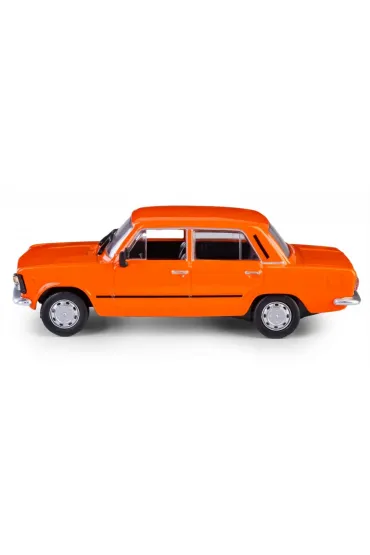 POLSKA KOLEKCJA MOTORYZACJI-Polski Fiat 125p MR POMARA�CZOWY 1 43 Daffi