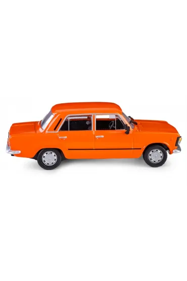 POLSKA KOLEKCJA MOTORYZACJI-Polski Fiat 125p MR POMARA�CZOWY 1 43 Daffi