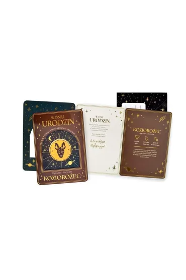 Kukartka Karnet Urodziny (znaki zodiaku, Kozioro�ec)