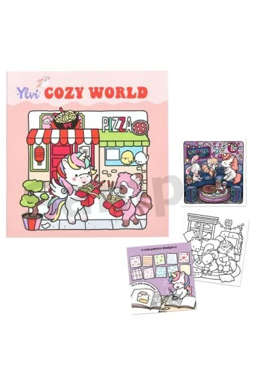 Kolorowanka Cozy World Ylvi 14449A