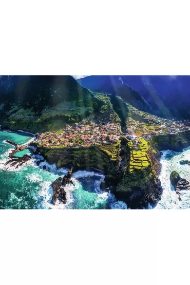 Puzzle 1000 el. Premium Plus Quality Photo Odyssey: Wyspa Madera, Portugalia Trefl