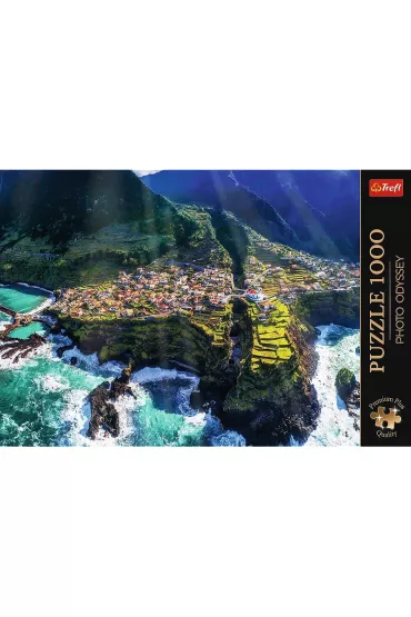 Puzzle 1000 el. Premium Plus Quality Photo Odyssey: Wyspa Madera, Portugalia Trefl