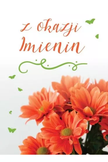 Karnet B6 Imieniny