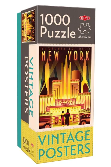 Puzzle 1000 el. Vintage New York Tactic
