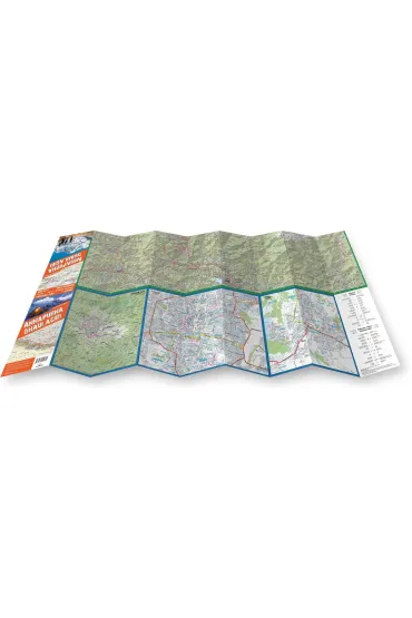 Mapa trekkingowa Annapurna i Dhaulagiri 1:110 000