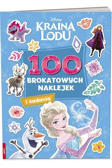 Kraina Lodu. 100 Brokatowych naklejek