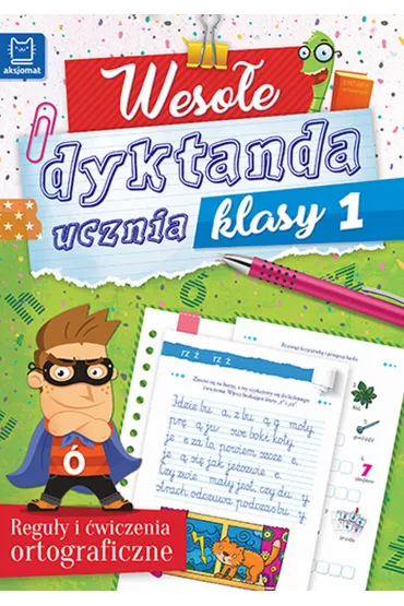 Weso�e dyktanda ucznia klasy 1