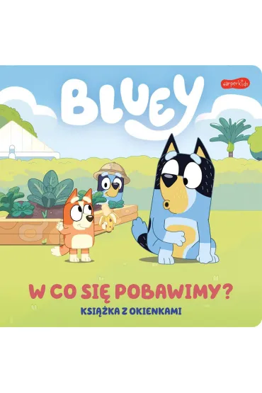 Pakiet: Bluey. Tato-robot. Moja czytanka, Bluey. W co si� pobawimy? Ksi��ka z okienkami, Dobble Bluey