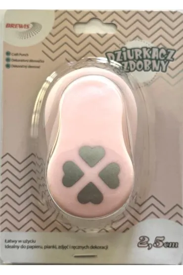 Brewis Dziurkacz ozdobny Serca 2.5cm