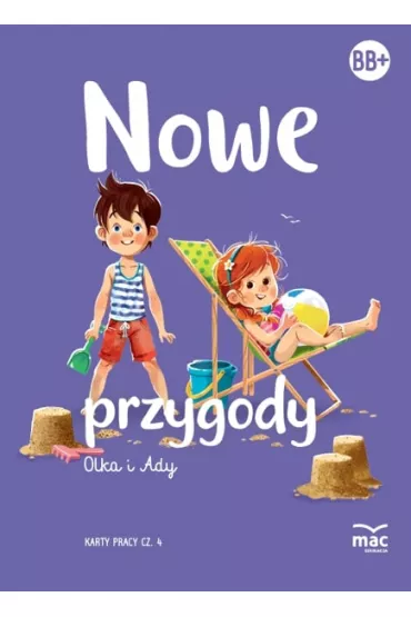 Pakiet Nowe przygody Olka i Ady. Pi�ciolatek, sze�ciolatek. Poziom BB+: Ksi��ka, Karty pracy 1-4, Wyprawka plastyczna