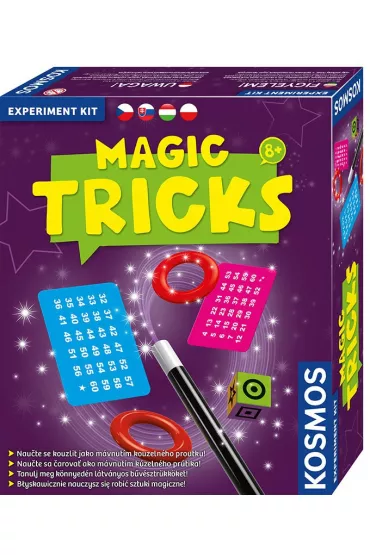 Zestaw Eksperymentalny - Sztuczki Magiczne KOSMOS Piatnik