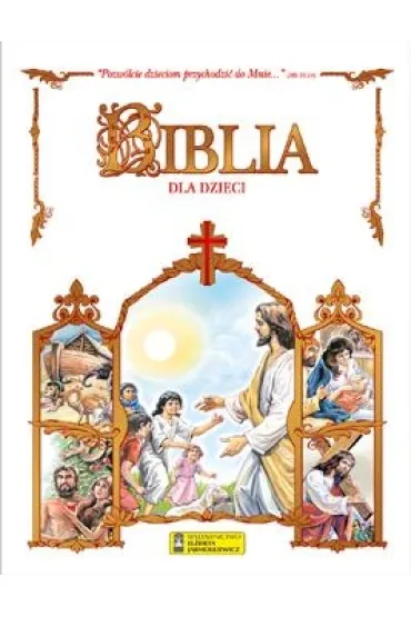 Biblia dla dzieci (bia�a, g�bka)