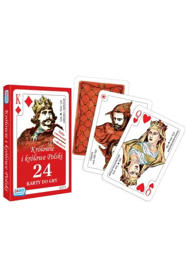 Karty 24 Kr�lowie i kr�lowe Polski