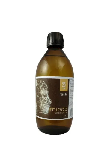 Zoke Alcheo Niejonowa Mied� koloidalna 25 ppm 500 ml