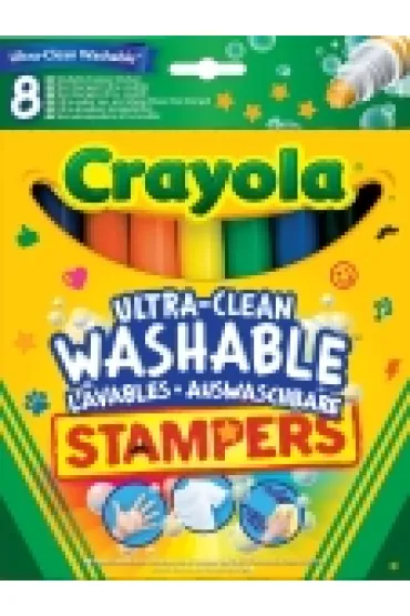 Crayola Markery stempelki super spieralne 8 sztuk