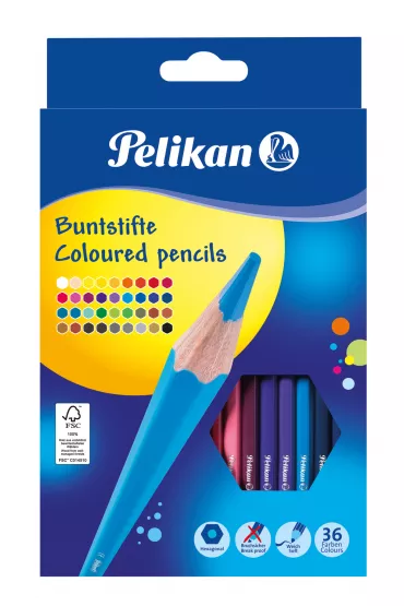 Pelikan Kredki o��wkowe 36 kolor�w