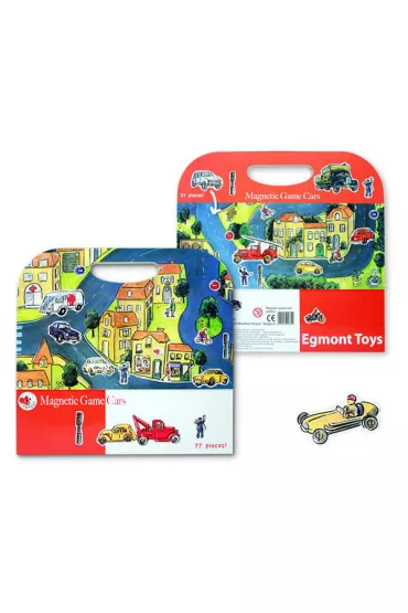 Puzzle Uk�adanka + Gra magnetyczna - Samochody Egmont Toys