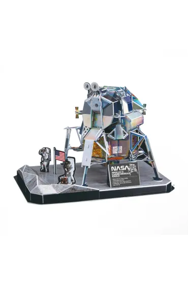 Puzzle 93 3D Modu� ksi�ycowy Apollo 11 Cubic Fun