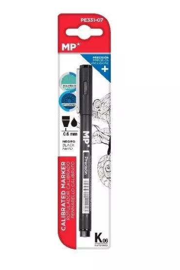 Mp Main Paper Marker precyzyjny kaligraficzny czarny 0.6mm