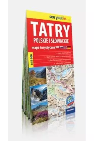 see you! in? Mapa turystyczna Tatry polskie i s�owackie 1:55 000