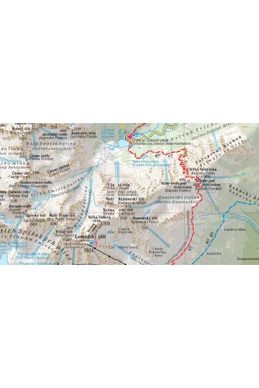 Comfort! map Tatry s�owackie / Tatry slovenske