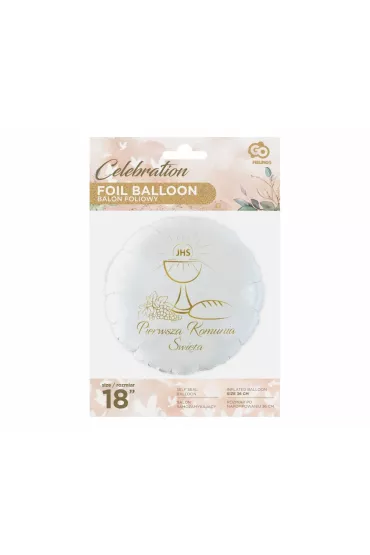 Godan Balon foliowy Pierwsza Komunia �wi�ta Kielich
