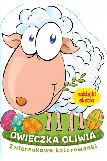 Zwierzakowe kolorowanki. Owieczka Oliwia