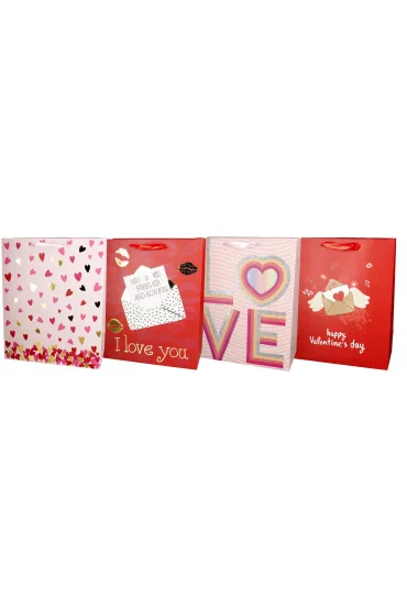 incood. Torba ozdobna 26x32cmHappy Valentines Day