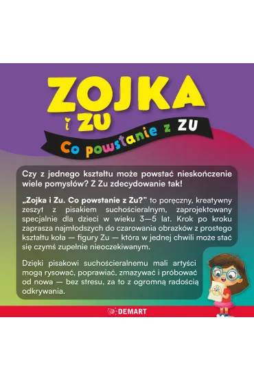 Zojka i Zu. Co powstanie z Zu? Zeszyt z pisakiem sucho�cieralnym - Anna Borchard
