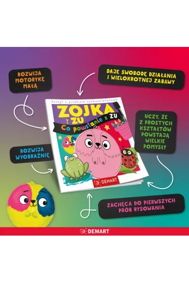 Zojka i Zu. Co powstanie z Zu? Zeszyt z pisakiem sucho�cieralnym - Anna Borchard