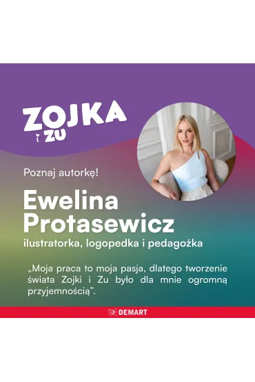 Zojka i Zu. Co powstanie z Zu? Zeszyt z pisakiem sucho�cieralnym - Anna Borchard