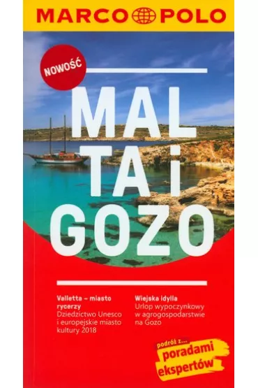 Malta i Gozo Przewodnik Marco Polo + mapa - Botig Klaus