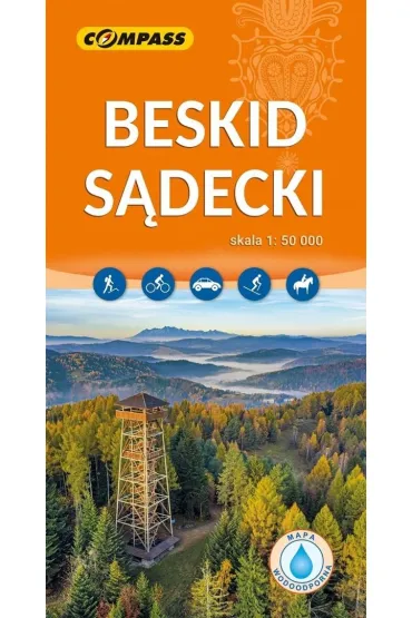 Mapa - Beskid S�decki 1:50 000