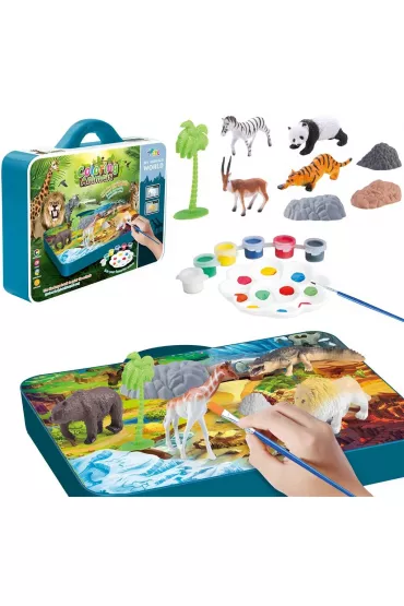 Zwierz�ta zoo do malowania Trifox